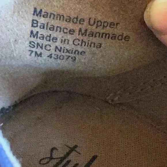 Bundle. Size 7. One pair gold glitter slides . 2nd pair navy Style&Co‎ slip one. - Picture 7 of 10